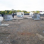 Before completion of commercial roofing project