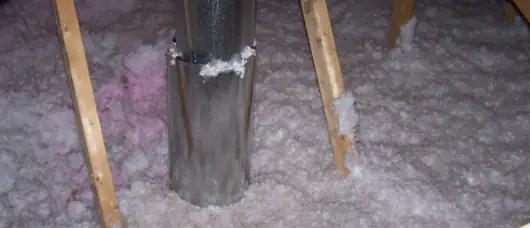 Attic with Insulation